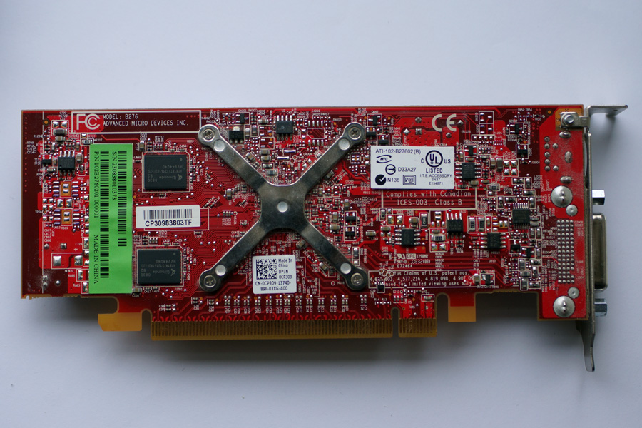Ati radeon ati 102 b27602 b hd 2400xt 256mb pcie